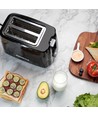 Svart Brødrister 750W