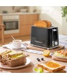 Svart Brødrister 750W