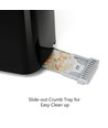 Svart Brødrister 750W
