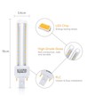 Utsalg: LED B5 PLC-2U 12W 4000K