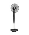 Hansa ventilator, svart