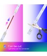 RGB LED Strip - 3m, med På/Av-Knapp