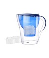Vannkanne med filter 3,5L - Blå, timer for filter