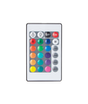 LED RGB-stripe, 5M - Med 24-knappers fjernkontroll