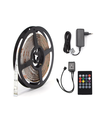 LED Musikk-Synkronisert RGB Fargeskiftende Stripe-Lys, 3M 5050-30, 20-Knapps Kontroller