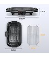 Deilig Grill BBQ - 2000W SPCC Materiale