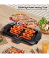 Deilig Grill BBQ - 2000W SPCC Materiale