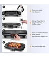 Deilig Grill BBQ - 2000W SPCC Materiale