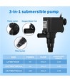 Vannpumpe 4W - 400L/t - L3 x B8 x H7 cm