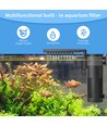 Innvendig Akvariefilter 20W 900L/t - Fossefalleffekt, L20,5 x B21,5 x H5,4 cm
