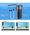 Innvendig Akvariefilter 20W 900L/t - Fossefalleffekt, L20,5 x B21,5 x H5,4 cm