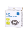 LED Spotlys Innfatning M1030R-01 - Aluminium