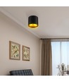 Aigostar, GU10 LED takspot - Spot, Overflatesspot, Industriell, Stue, Svart