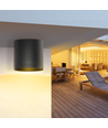 Aigostar, GU10 LED takspot - Spot, Overflatesspot, Industriell, Stue, Svart