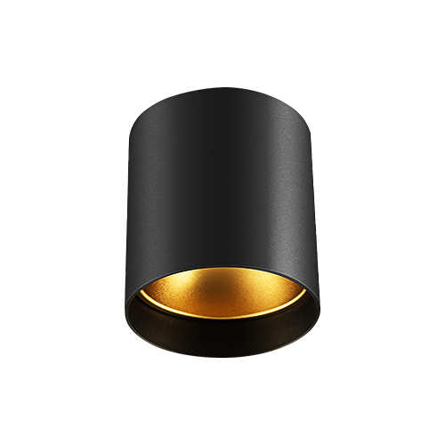 Aigostar, GU10 LED takspot - Spot, Overflatesspot, Industriell, Stue, Svart