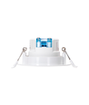 Outlet: LED Innbyggingsspot Justerbar 5W 4000K - Hullmål: 70-75mm 3 stk