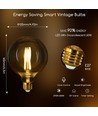 Smart LED-pære WB C37 E14 6,5W RGB+CCT - 6 stk