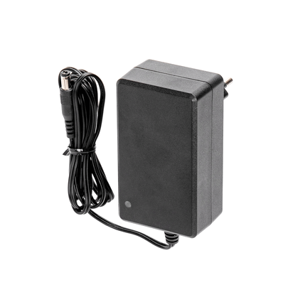 LED-driver 60W 2.5A svart - DC24V med DC 5521 hannplugg