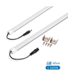 Aluminiumsprofil med LED 60cm - 6500K | 6W