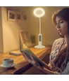 LED Bordlampe LIGHT07 - Hvit, 7W, 6500K (Berøringsdemping & Kalenderfunksjon)