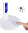 LED Bordlampe LIGHT07 - Hvit, 7W, 6500K (Berøringsdemping & Kalenderfunksjon)