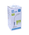 LED Bordlampe LIGHT07 - Hvit, 7W, 6500K (Berøringsdemping & Kalenderfunksjon)