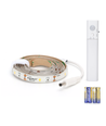 LED-sensorlist, 3000K, 1m - Batteridrevet