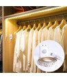 LED-sensorlist, 3000K, 1m - Batteridrevet