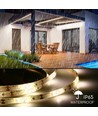 LED-sensorlist, 3000K, 1m - Batteridrevet