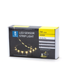LED-sensorlist, 3000K, 1m - Batteridrevet