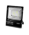 LED-projektør med solpanel - 100W, 6500K