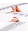 6x12 Neonflex LED Strip USB Ståltråd DIY - 3000K 1m 120LED/m 4.9W IP65