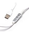 Neon LED Strip 6x12 USB - DIY Ståltråd, 6500K, 1m, 120LED/m, 4.9W, IP65