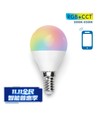 Wi-Fi Smart LED-pære G45 E14 5W RGB+CCT