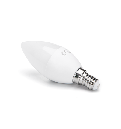 Wi-Fi Smart LED Pære C37 E14 7W RGB+CCT