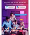 Wi-Fi Smart LED Pære C37 E14 7W RGB+CCT