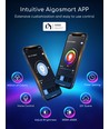 Wi-Fi Smart LED Pære C37 E14 7W RGB+CCT