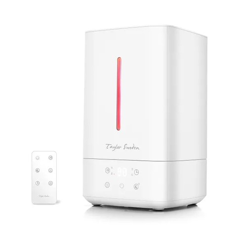 Ultrasonisk luftfukter 100W 5L - Hvit