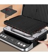 Digital grill - 2000 watt med display og avtakbare plater, sandwich / paninigrill
