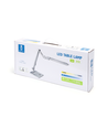 LED Bordlampe, 9W, 6500-3000K, Sølv - Berøringsdemping