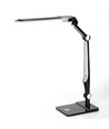 LED-bordlampe - Lys Svart, 9W 6500-3000K (Berøringsdemping)