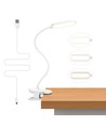 Oppladbar Hvit LED Klip-Lampe
