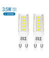LED G9 3,5W 6500K-02 Dobbeltpakke