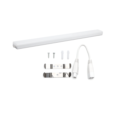 Skyggefri LED Koblingsrenslampe - IP20, 1.2m, 24W, 4000K