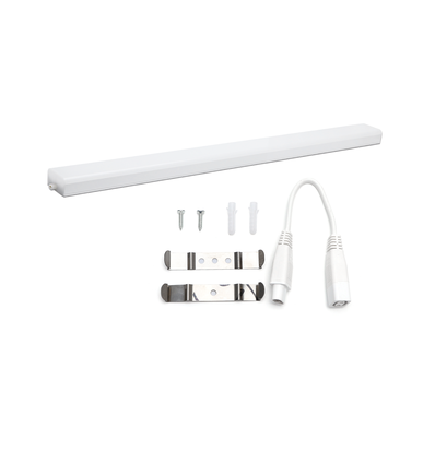 Skyggefri LED Koblingsrenslampe - IP20, 1.2m, 24W, 4000K