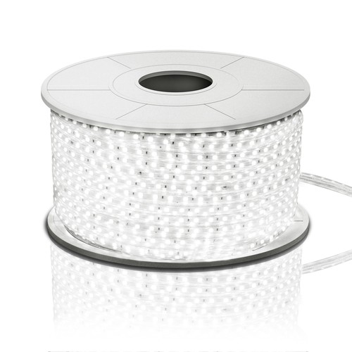Outlet: LED Lysstripe 2835-60 8mm Varm Hvit, 50m - Integrert Kretsløp, Modell 02