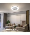 LED takvifte lampe 60W, 3000K-6500K, med fjernkontroll