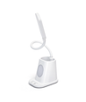 LED Skrivebordslampe med Pennholder, Hvit - Tilkoblingstype