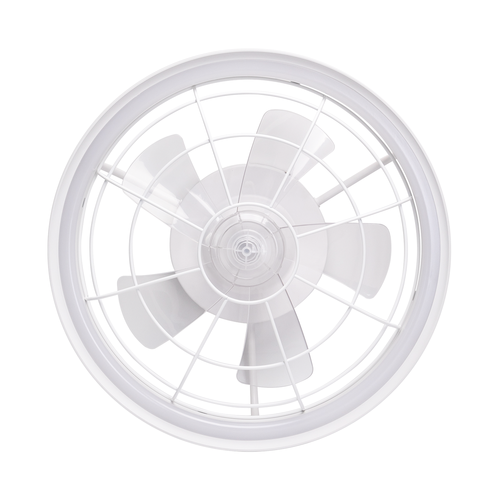 LED Taklampe med Vifte 60W - DC20W Motor + 40W LED (6500K) inkl. Fjernkontroll