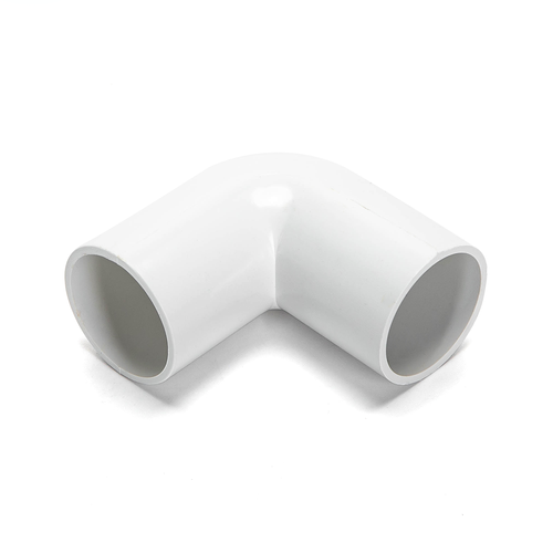 PVC Elektrisk Rør Vinkel Albu - 25mm, 4 stk, Hvit